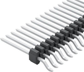 Fischer Elektronik Tűsor (precíziós) Sorok száma: 1 Pólusok száma sorozatonként: 20 SLV W 3 SMD 048 