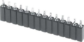 W & P Products Hüvelysor (precíziós) Sorok száma: 1 Pólusok száma sorozatonként: 2 153PF-002-1-50-00