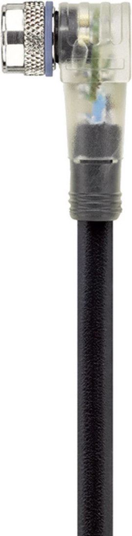 Escha 8045345 Érzékelő-/működtető összekötő, konfekcionált M8 Alj, hajlított 2.00 m Pólusszám: 4 1 d