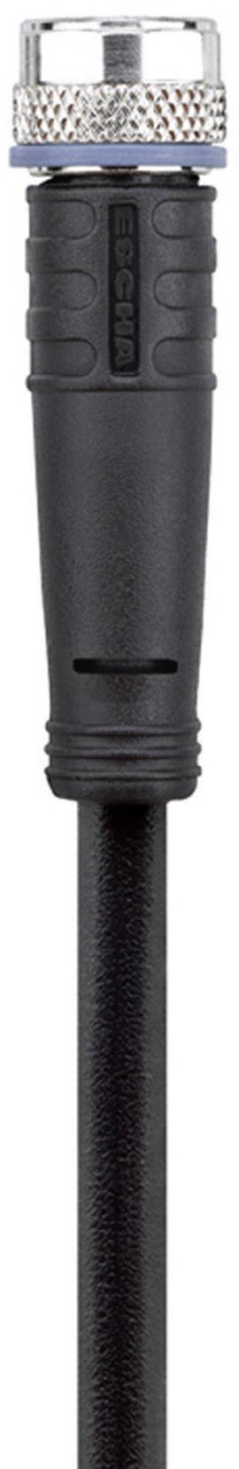 Escha 8043761 Érzékelő-/működtető összekötő, konfekcionált M8 Alj, hajlított 5.00 m Pólusszám: 4 1 d