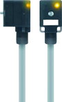 BI típusú szelepcsatlakozó Fekete VBI21-24.3-5/P01 Pólusszám:2 + PE 8047830 Escha Tartalom: 1 db bélyegkép