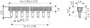 W & P Products 186-08-1-50-00 186-08-1-50-00 IC hüvelysor Raszterméret: 2.54 mm Pólusszám: 8 1 db 2. bélyegkép