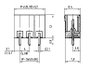 PTR Hartmann Stift ház panel STL(Z)950 Pólusok száma 5 Raszterméret: 5 mm 50950055101E 1 db 2. bélyegkép