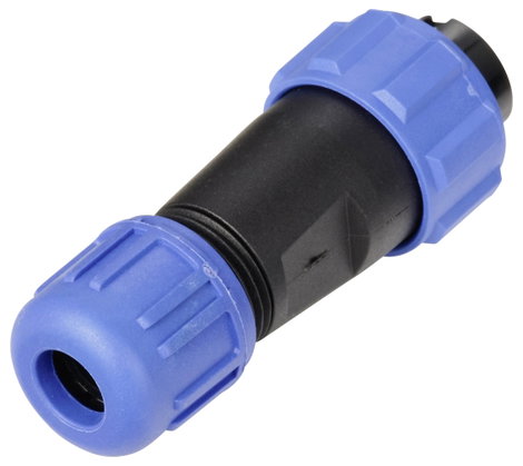 Weipu SP1310 / P 2 I Kerek dugó Dugó, egyenes Össz pólusszám: 2 Sorozat (kerek csatlakozók): SP13 1  3. kép
