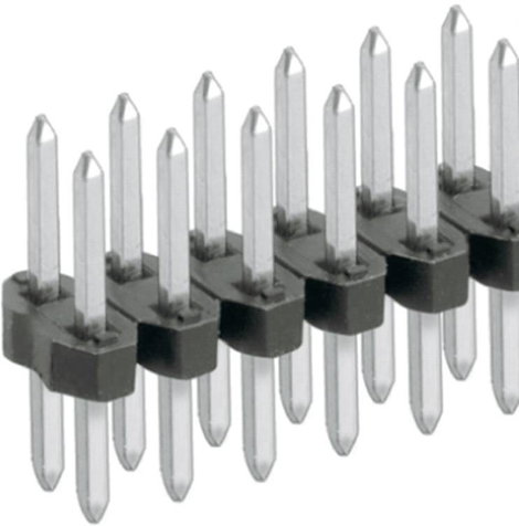 Fischer Elektronik Tűsor (standard) Sorok száma: 2 Pólusok száma sorozatonként: 50 SLY 2/104/100/G 1