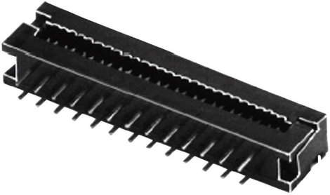 W & P Products 140-10-50-7,5 Nyáklapba ültethető csatlakozó Össz pólusszám 10 Sorok száma 2 1 db