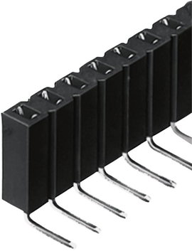 Fischer Elektronik Hüvelysor (standard) Sorok száma: 1 Pólusok száma sorozatonként: 36 BL 3/ 36/Z 1 