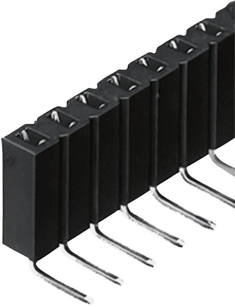 Fischer Elektronik Hüvelysor (standard) Sorok száma: 1 Pólusok száma sorozatonként: 36 BL 3/ 36/Z 1