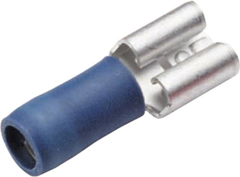 Cimco 180258 Csúszósarus hüvely Dugasz szélesség: 4.8 mm Dugaszolási vastagság: 0.5 mm 180 ° Részleg