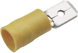 Cimco 180294 Laposérintkezős dugó Dugasz szélesség: 6.3 mm Dugaszolási vastagság: 0.8 mm 180 ° Részl