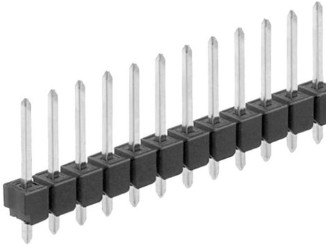 Fischer Elektronik Tűsor (standard) Sorok száma: 1 Pólusok száma sorozatonként: 36 SL 20 THR 124/ 36