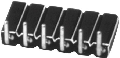 W & P Products Hüvelysor (precíziós) Sorok száma: 1 Pólusok száma sorozatonként: 10 154-010-1-50-00