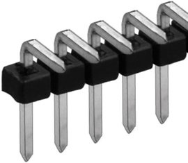 Fischer Elektronik Tűsor (standard) Sorok száma: 1 Pólusok száma sorozatonként: 36 SLK 3/025/ 36/Z 1