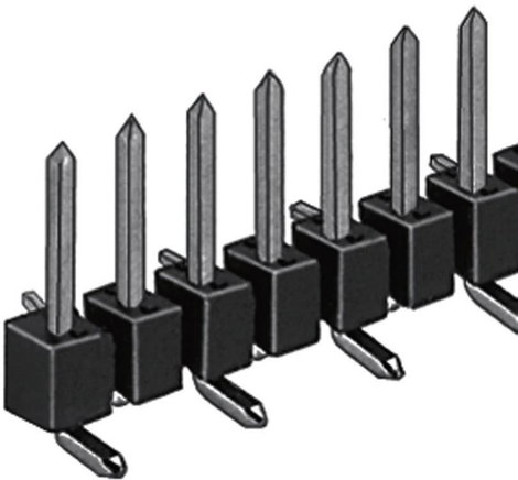 Fischer Elektronik Tűsor (standard) Sorok száma: 1 Pólusok száma sorozatonként: 20 SL 10 SMD 062/ 20