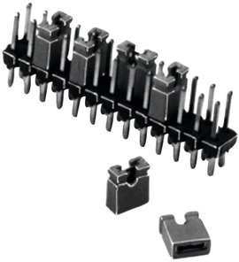 W & P Products 165-201-30-00 165-201-30-00 Rövidzár híd Raszterméret: 2.54 mm Pólusok száma sorozato