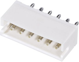 JST Beépíthető stift sor (precíziós) ZH Pólusok száma 2 Raszterméret: 1.50 mm B2B-ZR (LF)(SN) 1 db