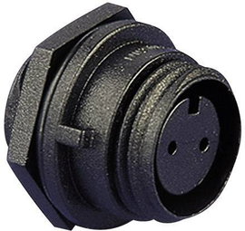 Bulgin PX0412/02S Kerek dugó Dugó, beépíthető Össz pólusszám: 2 Sorozat (kerek csatlakozók): PX04 1 