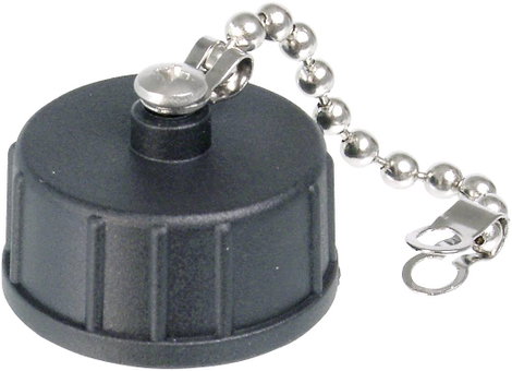 USB dugaszolható összekötő 2.0 - IP67 Porzsák lánccal A-WP-COVER2 ASSMANN WSW Tartalom: 1 db
