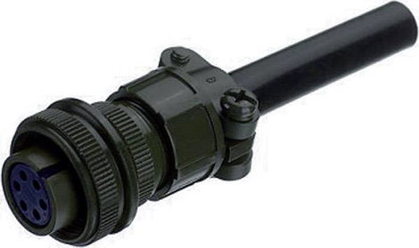 Fujikura 3106A 14S 2S/C Kerek dugó Alj, egyenes Össz pólusszám: 4 Sorozat (kerek csatlakozók): DMS 1