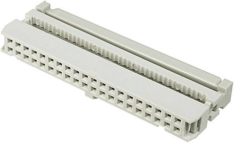 ASSMANN WSW AWP 40-7240-T Csatlakozó Raszterméret: 2.54 mm Pólusok száma: 40 Sorok száma: 2 1 db