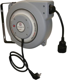 Holzmann Maschinen H050500023 Kábeldob 15.00 m Fekete Védőérintkezős dugó
