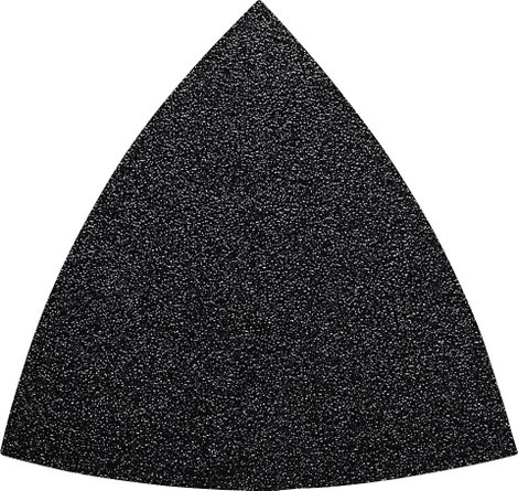 Fein 63717088040 Delta csiszolópapír Tépőzárral, Lyuk nélküli Szemcsézet (num) 180 Sarokméret 80 mm
