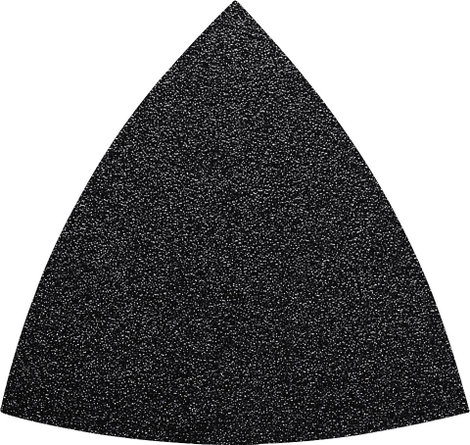 Fein 63717090046 Delta csiszolópapír Tépőzárral, Lyuk nélküli Szemcsézet (num) 240 Sarokméret 80 mm