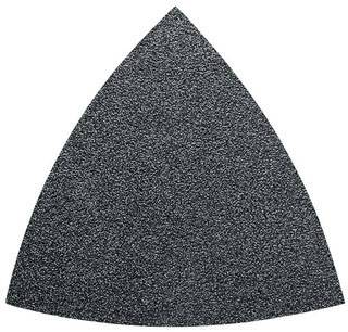 Fein 63717082049 Delta csiszolópapír Tépőzárral, Lyuk nélküli Szemcsézet (num) 60 Sarokméret 80 mm 5