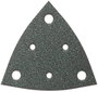 Fein 63717110043 Delta csiszolópapír Tépőzárral, Lyukas Szemcsézet (num) 80 Sarokméret 80 mm 5 db bélyegkép