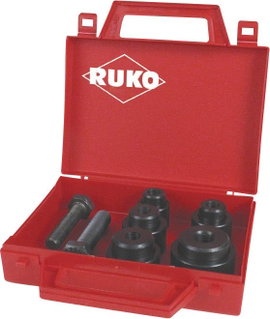 RUKO 109015 Lemezlyukasztó készlet