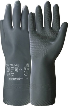 KCL 720-8 Camapren® Kloroprén Vegyi védőkesztyű Méret (kesztyű): 8, M 1 pár