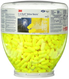 3M EAR PD01002 Soft One-Touch Hallásvédő füldugó utántöltő csomag 34 dB eldobható EN 352-2 500 pár