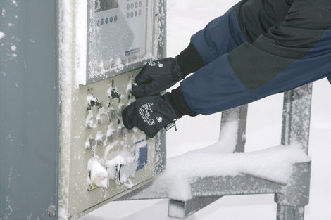 KCL IceGrip 691 691-9 PVC Munkakesztyű Méret (kesztyű): 9, L Cat III 1 pár 2. kép