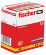 Fischer S 8 Terpesztő tipli 40 mm 8 mm 50108 100 db 2. bélyegkép