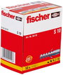 Fischer S 10 Terpesztő tipli 50 mm 10 mm 50110 50 db bélyegkép