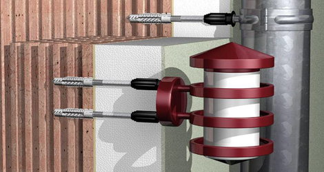 Fischer Thermax 8/140 M6 Távtartó szerelőrendszer 200 mm 18 mm 045689 1 db 3. kép