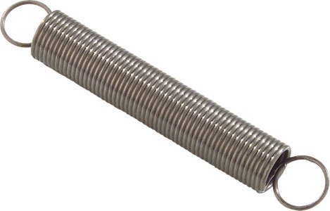 Feszítő rugók 17324 Méret (Ø x L)5.5 mm x 39 mm Tartalom 5 db