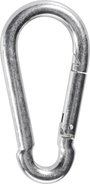 TOOLCRAFT ME16566521 Tűzoltó karabiner horog DIN 5299 (H x Sz) 120 mm x 11 mm 1 db bélyegkép