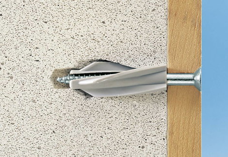 Fischer GB 10 Gázbeton tipli 55 mm 10 mm 050492 20 db 2. kép