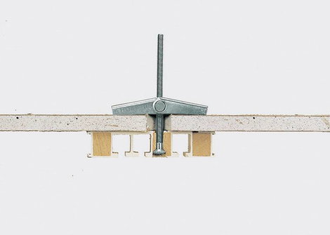 Fischer KD 4 Rugós kihajtós tipli 105 mm 14 mm 080183 25 db 2. kép