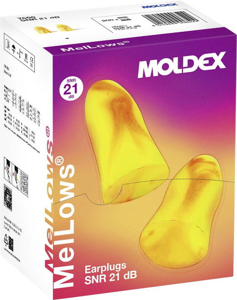 Moldex 760001 MelLows Hallásvédő füldugó 22 dB eldobható EN 352-2 200 pár
