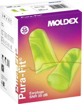 Eldobható hallásvédő füldugó 36 dB 200 pár, Moldex 770001 Pura-Fit