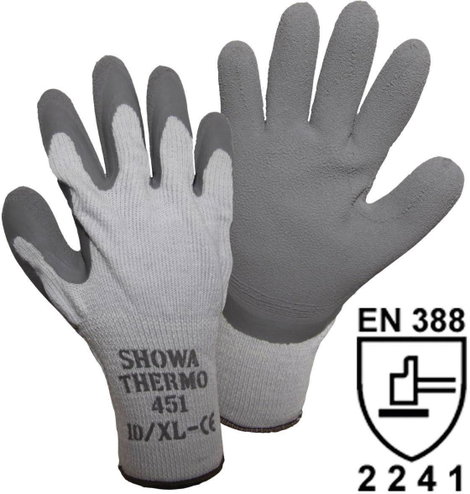 Showa 451 THERMO 14904-10 Poliakril Munkakesztyű Méret (kesztyű): 10, XL CAT II 1 pár