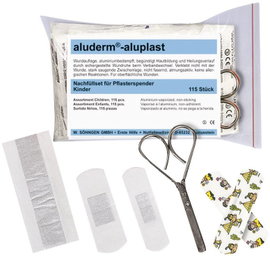 Söhngen 1009924 Utántöltő készlet f. A gyermekek gipsz adagolója 115 darabot tartalmaz
