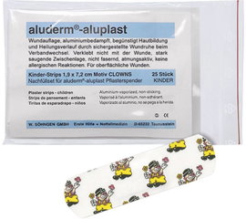 Söhngen 1009921 25 darab Aluderm®-aluplast utántöltő adagoló bohóc
