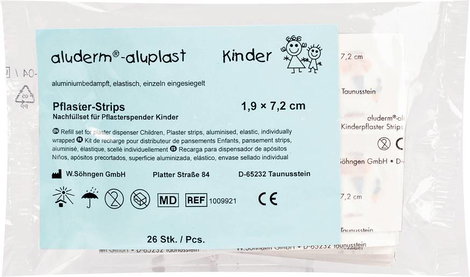 Söhngen 1009921 25 darab Aluderm®-aluplast utántöltő adagoló bohóc