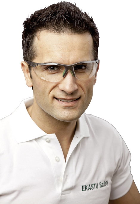Ekastu 277 373 Védőszemüveg Szürke, Zöld 2. kép