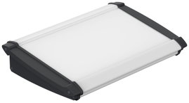 Bopla ALU-TOPLINE ATPH 1850-250 Pultos műszerdobozok 250 x 181 x 53 Alumínium, ABS Grafitszürke (RAL
