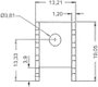 ASSMANN WSW V7236C1 V7236C1 Hűtőtest 21 K/W (H x Sz x Ma) 19.05 x 13.21 x 12.7 mm TO-220 3. bélyegkép