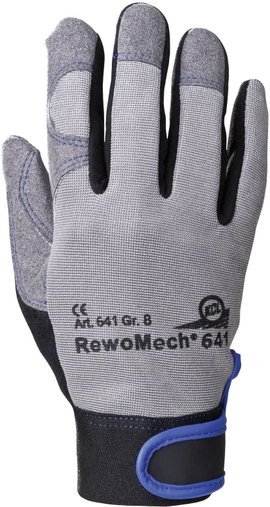KCL RewoMech 641 641-9 Poliamid Munkakesztyű Méret (kesztyű): 9, L CAT II 1 pár